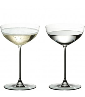 6 Verres Riedel Veritas Restaurant Coupe/Moscato/Martini