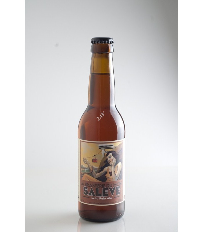 Bières IPA Indian Pale Ale bio de la brasserie du Mont Salève par 6 bouteilles de 33cl Arche